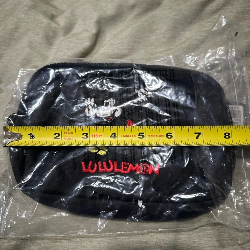 lululemon athletica Black Belt Bag with Mickey Mouse Design - Picture 4 of 4